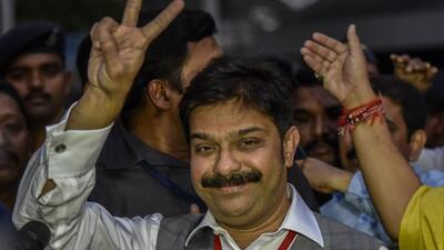 Lad was booked by the Malad police on December 7, 2014, as a partner in the BVG-Krystal Joint Venture for cheating and breach of trust. On March 19, 2015, the case was transferred to the EOW for further investigation. (HT PHOTO) Lad was booked by the Malad police on December 7, 2014, as a partner in the BVG-Krystal Joint Venture for cheating and breach of trust. On March 19, 2015, the case was transferred to the EOW for further investigation. (HT PHOTO)