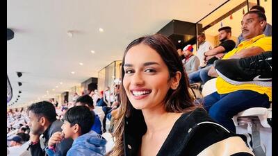 Manushi Chhillar shares how was very first experience at the FIFA World Cup 2022 Manushi Chhillar shares how was very first experience at the FIFA World Cup 2022
