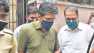 Mumbai, India-July 29, 2020: Professor Hany Babu from Delhi University was arrested and produced in NIA court. He was arrested in connection with Bhima Koregaon Elgar Parishad issue. NIA got the custody of Professor Hany Babu till 4th August 2020 in Mumbai, India, on Wednesday, July 29, 2020. (Photo by Bhushan Koyande/ HT Photo) (HT PHOTO) Mumbai, India-July 29, 2020: Professor Hany Babu from Delhi University was arrested and produced in NIA court. He was arrested in connection with Bhima Koregaon Elgar Parishad issue. NIA got the custody of Professor Hany Babu till 4th August 2020 in Mumbai, India, on Wednesday, July 29, 2020. (Photo by Bhushan Koyande/ HT Photo) (HT PHOTO)