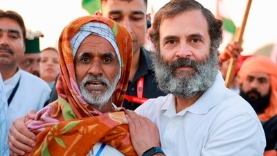 The Congress party's attempt at a mass contact campaign resumed from Rajasthan's Dausa today, December 16. (PTI) The Congress party's attempt at a mass contact campaign resumed from Rajasthan's Dausa today, December 16. (PTI)