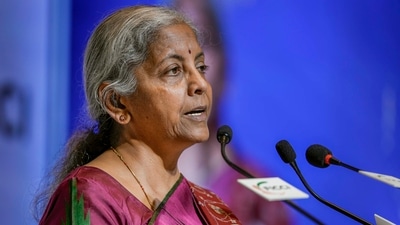Finance Minister Nirmala Sitharaman addresses the 95th Annual Convention and AGM of FICCI. (PTI) Finance Minister Nirmala Sitharaman addresses the 95th Annual Convention and AGM of FICCI. (PTI)