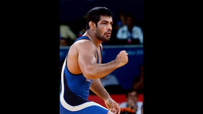 Sushil-Kumar-celebrates-win-against-Kazakhistan-s-Akzhurek-Tanatarov-in-their-Men-s-66kg-Freestyle-Semifinal-match-at-the-Olympic-Games-in-London-PTI-Manvender-Vashist Sushil-Kumar-celebrates-win-against-Kazakhistan-s-Akzhurek-Tanatarov-in-their-Men-s-66kg-Freestyle-Semifinal-match-at-the-Olympic-Games-in-London-PTI-Manvender-Vashist