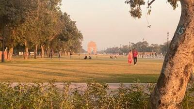 The AQI is in the moderate category for the fourth consecutive day. (HT photo | Sylvester Tamang) The AQI is in the moderate category for the fourth consecutive day. (HT photo | Sylvester Tamang)