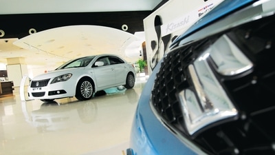 In Q2 FY23, Maruti wholesale volumes rose nearly 11% sequentially to 517,395 units. (Photo: Mint) In Q2 FY23, Maruti wholesale volumes rose nearly 11% sequentially to 517,395 units. (Photo: Mint)