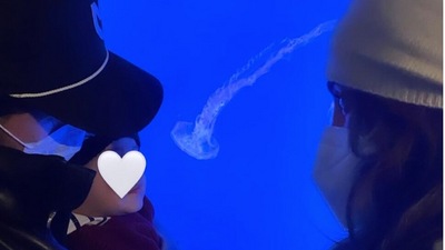 Nick Jonas and Priyanka Chopra took Malti to an aquarium recently. Nick Jonas and Priyanka Chopra took Malti to an aquarium recently.
