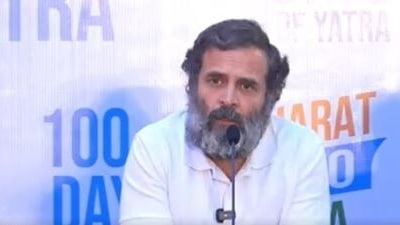 Rahul Gandhi's statement on China drew severe criticism from the BJP.