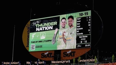 This rude jolt is likely to dent the confidence of many of the Thunder's batters in the remainder of their campaign. (Getty Images) This rude jolt is likely to dent the confidence of many of the Thunder's batters in the remainder of their campaign. (Getty Images)