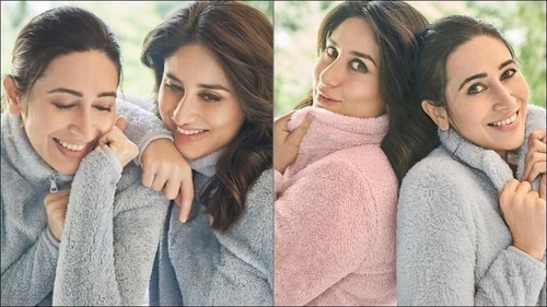 Soft fleece jackets looks cozy and are perfect for winter weather. (Twitter/kareenakapoorkhan) Soft fleece jackets looks cozy and are perfect for winter weather. (Twitter/kareenakapoorkhan)
