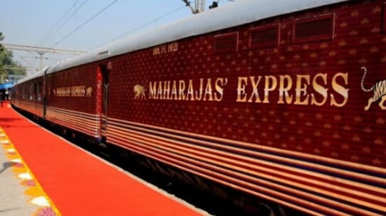 Maharajas' Express ticket can cost up to 19 lacs.(Website/@the-maharajas.com)