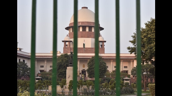 The Supreme Court was hearing a public interest litigation that wanted Punjab to take stringent action against the booming business of illicit liquor in the state (Sonu Mehta/HT File Photo)