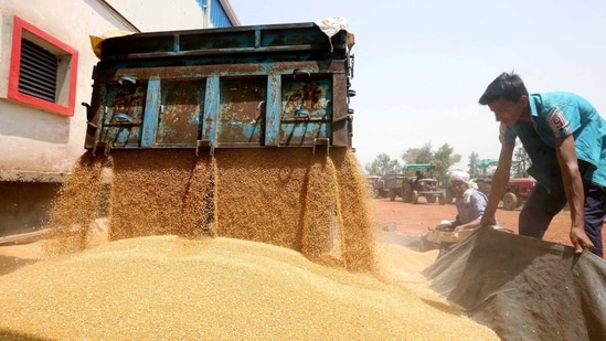 The country’s total stocks of federally-held foodgrains (rice and wheat combined) as on December 1 2022 stood at 30.5 million tonnes. (Sanjeev Gupta)
