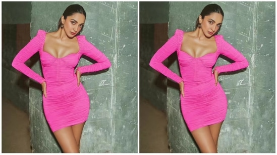 Kiara Advani Makes Fans Go 'OMG' As She Flaunts Her Curves In Red Bralette  and Bodycon Skirt - News18