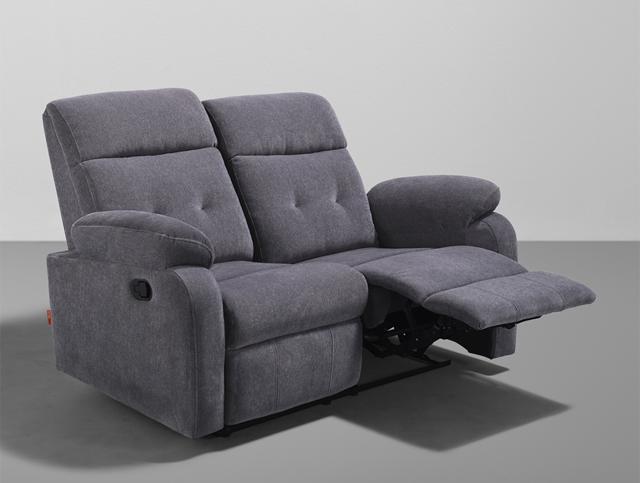 This unusual recliner with multilayer cushioning, fabric cover, soft padded armrest and a sturdy wooden frame, seats two (each reclines independently) and is therefore the ‘seat of the year’ if you and your partner like to lounge or snuggle together. (RX5 – Ultra plush recliner by Sleepyhead)