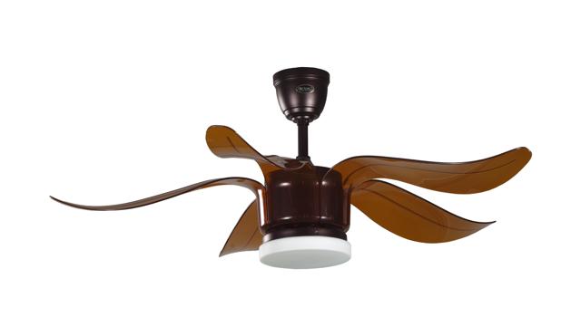 This opulent fan with a jelly fish inspired shape has a soft light in the centre with smooth and fluid polycarbonate blades that keep you both cool and stylish. (The Jelly Fish ceiling fan by Anemos)