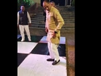 Man dances to Titliaan song.