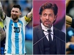 Lionel Messi; Shah Rukh Khan; Kylian Mbappe