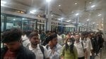 Airport authorities issued an advisory last week advising passengers to arrive three hours before their flight. (REPRESENTATIVE PHOTO) Airport authorities issued an advisory last week advising passengers to arrive three hours before their flight. (REPRESENTATIVE PHOTO)