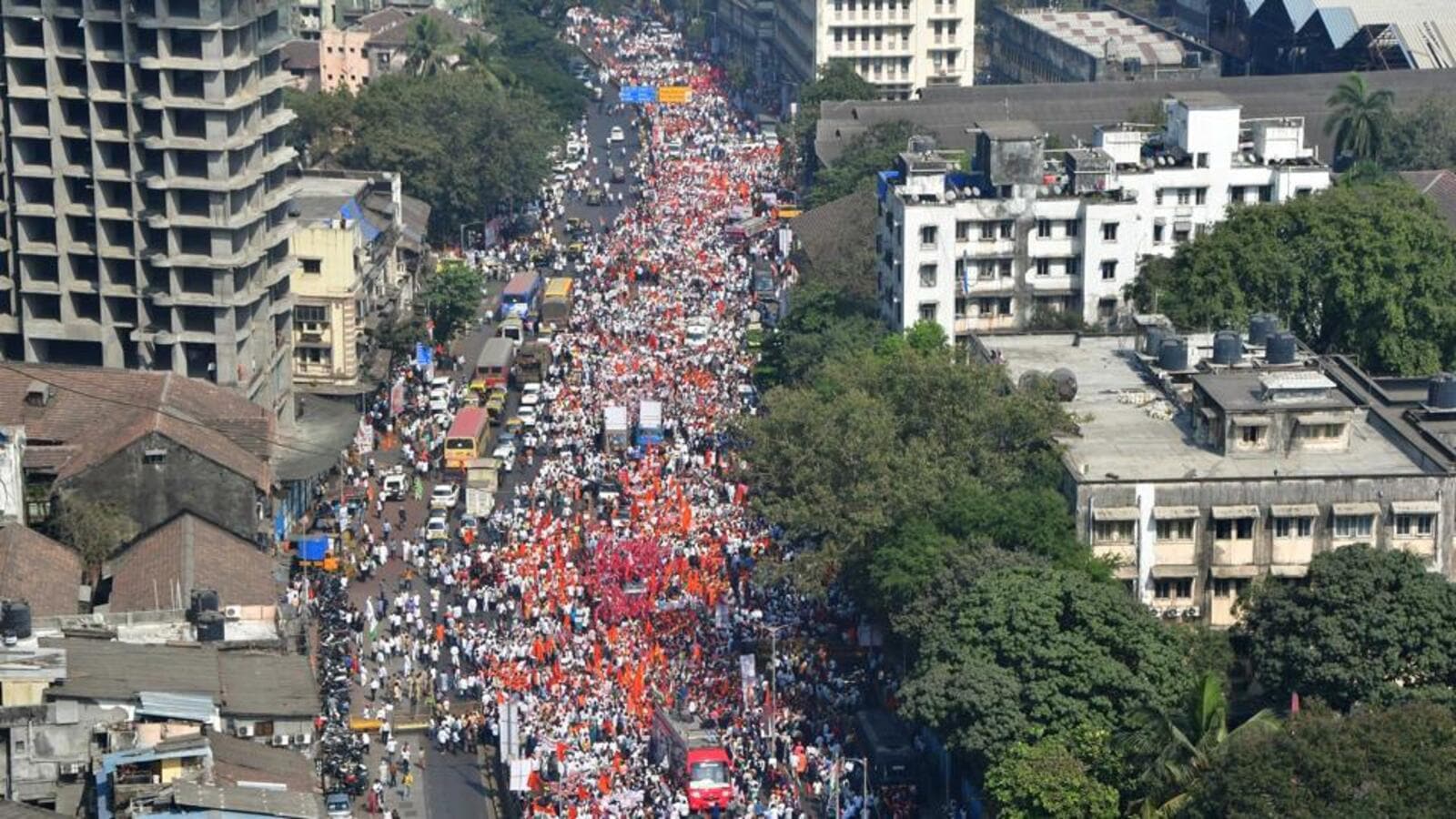 MVA’s Halla Bol morcha sends out message of united front Mumbai news