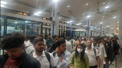 Airport authorities issued an advisory last week advising passengers to arrive three hours before their flight. (REPRESENTATIVE PHOTO) Airport authorities issued an advisory last week advising passengers to arrive three hours before their flight. (REPRESENTATIVE PHOTO)