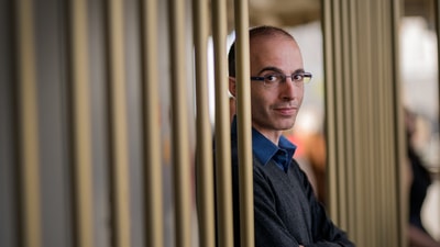 Chastising dictators is a part-time gig for 46-year-old Harari. His full-time operation is explaining the 70,000 years of human existence to humans. His three big novels, ‘Sapiens’, ‘Homo Deus’ and ‘21 Lessons for the 21st Century’ have collectively sold 40 million copies. (HT Photo) Chastising dictators is a part-time gig for 46-year-old Harari. His full-time operation is explaining the 70,000 years of human existence to humans. His three big novels, ‘Sapiens’, ‘Homo Deus’ and ‘21 Lessons for the 21st Century’ have collectively sold 40 million copies. (HT Photo)