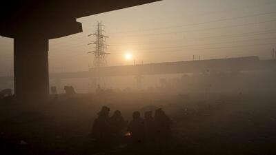 Delhi’s air quality was in the satisfactory category on Saturday morning. (PTI) Delhi’s air quality was in the satisfactory category on Saturday morning. (PTI)