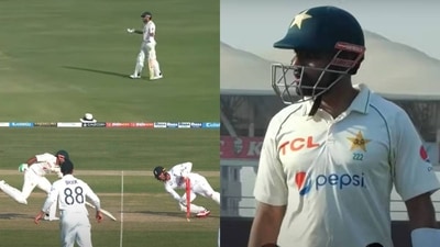 Babar Azam was left fuming at Agha Salman for running him out Babar Azam was left fuming at Agha Salman for running him out