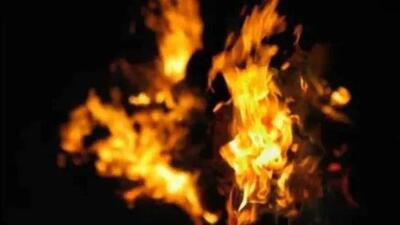 The hut caught fire in the wee hours of Saturday. (Repreesntative Image) The hut caught fire in the wee hours of Saturday. (Repreesntative Image)
