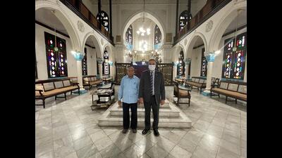 This year Israel and India are also celebrating thirty years of full diplomatic relations. (HT PHOTO) This year Israel and India are also celebrating thirty years of full diplomatic relations. (HT PHOTO)