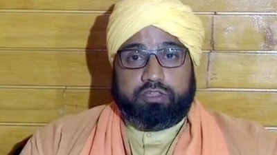All India Sufi Sajjadanashin Council chairman Hazrat Syed Naseeruddin Chishti.