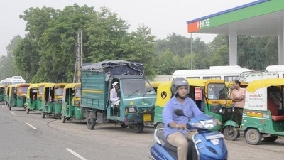 CNG price in the national capital was hiked on Saturday. (HT File Photo)