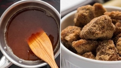 . A storehouse of potassium, jaggery also helps in maintaining electrolyte balance. (Pinterest) . A storehouse of potassium, jaggery also helps in maintaining electrolyte balance. (Pinterest)
