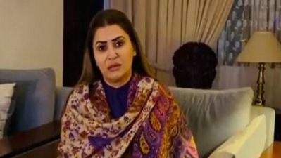 Supporting Bilawal Bhutto-Zardari's remarks earlier, Pakistan Peoples Party leader Shazia Marri has threatened New Delhi with nuclear war. Supporting Bilawal Bhutto-Zardari's remarks earlier, Pakistan Peoples Party leader Shazia Marri has threatened New Delhi with nuclear war.