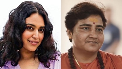 Swara Bhasker reacts to Pragya Singh Thakur's comments on Pathaan. Swara Bhasker reacts to Pragya Singh Thakur's comments on Pathaan.
