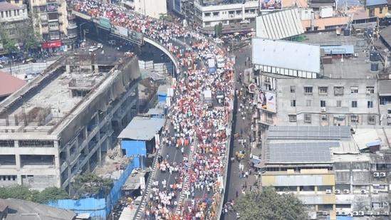 Mvas ‘halla Bol Protest March Against Shinde Led Govt In Maharashtra In Pics Hindustan Times