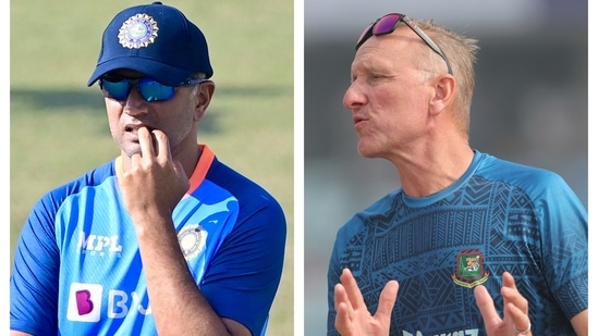 Rahul Dravid and Allan Donald