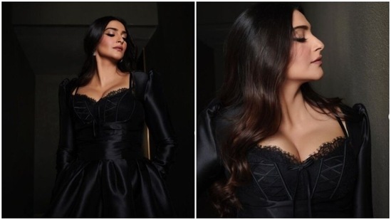 Sonam Kapoor’s black corset dress is the fashion upgrade we need(Instagram/@sonamkapoor)
