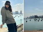 Karisma Kapoor enjoys her holiday in Qatar. Karisma Kapoor enjoys her holiday in Qatar.