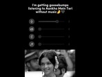 A screengrab from the viral video that captures KK's Aankhon Mein Teri without music. (Instagram/@raymuse._) A screengrab from the viral video that captures KK's Aankhon Mein Teri without music. (Instagram/@raymuse._)
