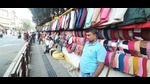Traders selling woollen clothes at Laxmi Road do not have many takers this season. (HT PHOTO) Traders selling woollen clothes at Laxmi Road do not have many takers this season. (HT PHOTO)