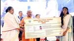 Uttar Pradesh chief minister Yodi Adityanath distributing appointment letters to assistant teachers selected by UPPSC under ‘Mission Rozgar’, in Lucknow on Sunday (ANI PHOTO) Uttar Pradesh chief minister Yodi Adityanath distributing appointment letters to assistant teachers selected by UPPSC under ‘Mission Rozgar’, in Lucknow on Sunday (ANI PHOTO)
