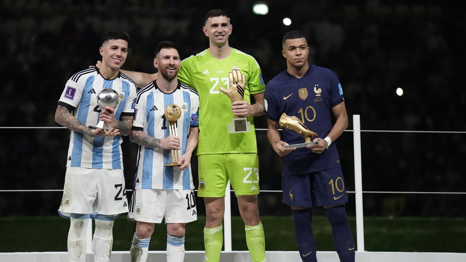 De Messi à Mbappé : qui a remporté les Golden Boot, Golden Ball et Golden Glove Awards ?  |  Nouvelles du football