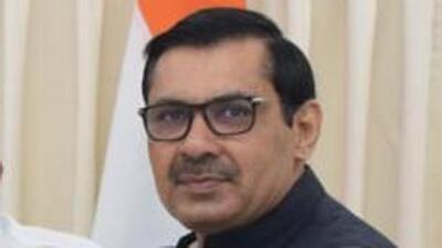 A group of newly elected sarpanches walked out of the ‘Jan Pratinidhi Samwad’ programme held in Hisar on Sunday, where development and panchayats minister Devender Singh Babli was interacting with elected representatives of village, block samitis and zila parishads. (Twitter) A group of newly elected sarpanches walked out of the ‘Jan Pratinidhi Samwad’ programme held in Hisar on Sunday, where development and panchayats minister Devender Singh Babli was interacting with elected representatives of village, block samitis and zila parishads. (Twitter)
