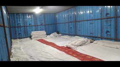 A night shelter in Prayagraj. (HT photo) A night shelter in Prayagraj. (HT photo)