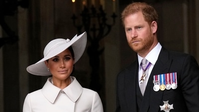 Prince Harry-Meghan Markle: Prince Harry and Meghan Markle, Duke and Duchess of Sussex are seen. (AP) Prince Harry-Meghan Markle: Prince Harry and Meghan Markle, Duke and Duchess of Sussex are seen. (AP)