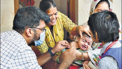 IAP national president Dr Remesh Kumar R said that special child health record books have been given to all the paediatricians which have the suggested vaccination schedule, Indianised growth charts, charts to track a child’s developmental milestones, age-appropriate toys and emotional quotient tracking among other useful information. (HT PHOTO) IAP national president Dr Remesh Kumar R said that special child health record books have been given to all the paediatricians which have the suggested vaccination schedule, Indianised growth charts, charts to track a child’s developmental milestones, age-appropriate toys and emotional quotient tracking among other useful information. (HT PHOTO)