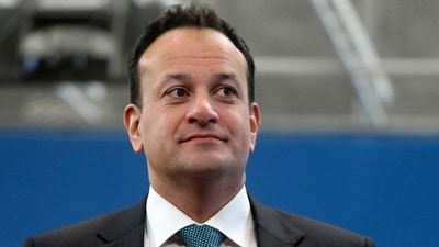 In 2015, before Ireland's referendum legalising same-sex marriage, Varadkar came out publicly as gay. (AP)