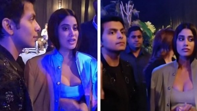 Janhvi kapoor with ex-boyfriend Shikhar Pahariya. Janhvi kapoor with ex-boyfriend Shikhar Pahariya.