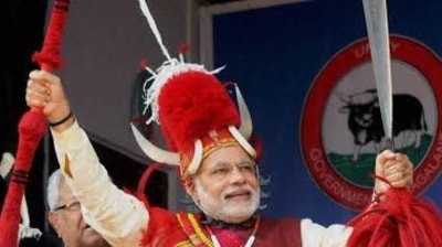 PM Modi seen in a file photo. (Twitter) PM Modi seen in a file photo. (Twitter)