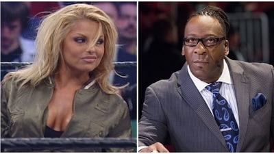 Trish Stratus and Booker T Trish Stratus and Booker T