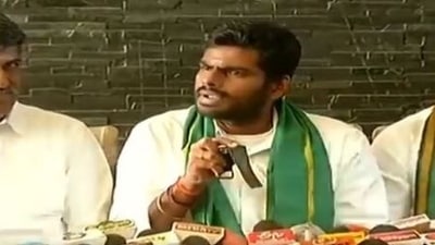 Tamil Nadu BJP chief K Annamalai showed his Rafale watch at a press conference on Saturday amid row over it.